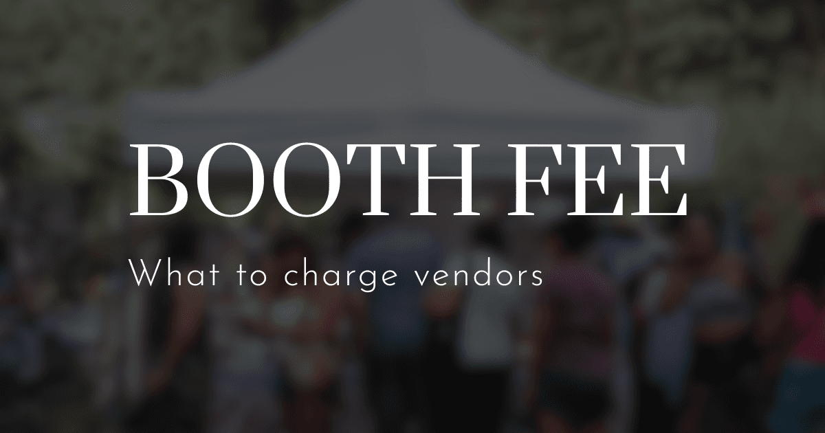 Market Booth Pricing Guide