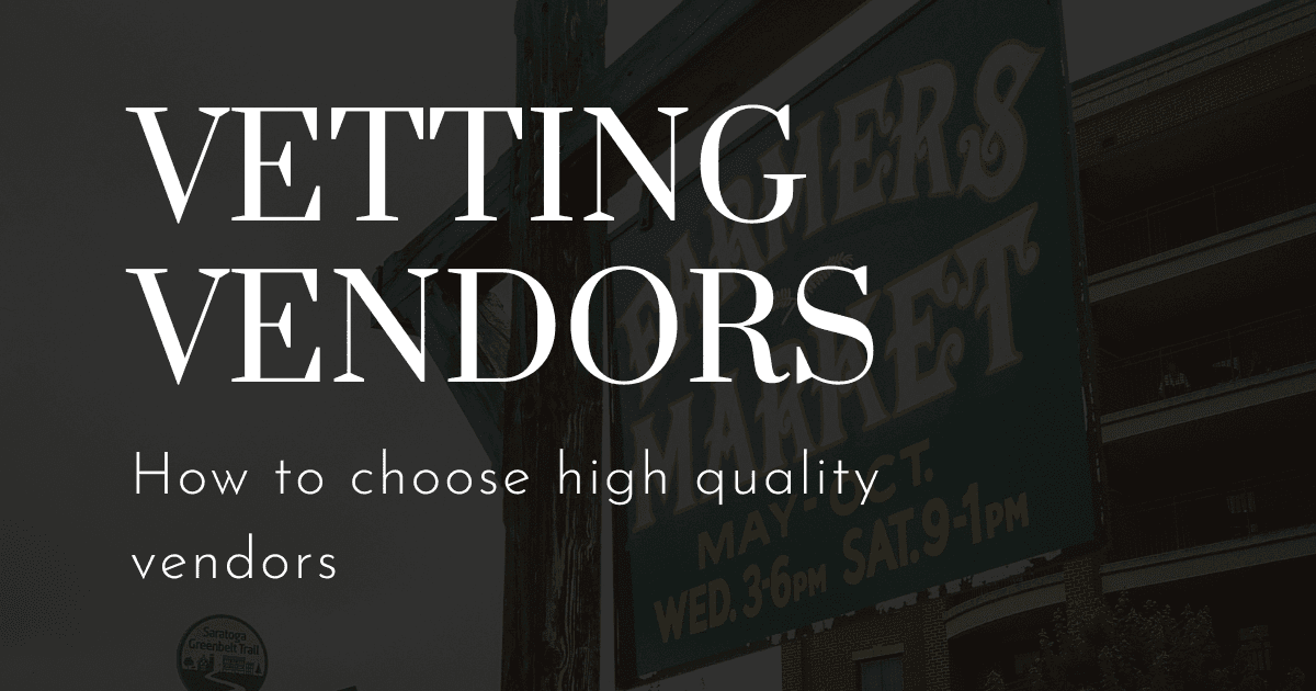 How to Vet Quality Vendors Guide